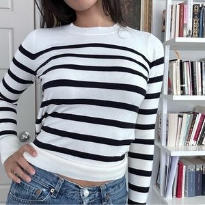 Breton Stripe Sweater from Loft